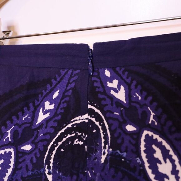 Faux Wrap Plus size Paisley Print Skirt Sz 20 - Picture 6 of 6